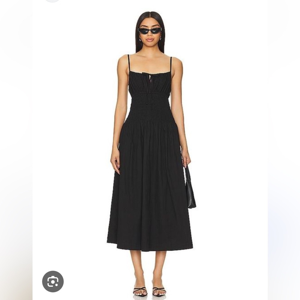 Ciao Lucia - Barbara Dress Black Cotton